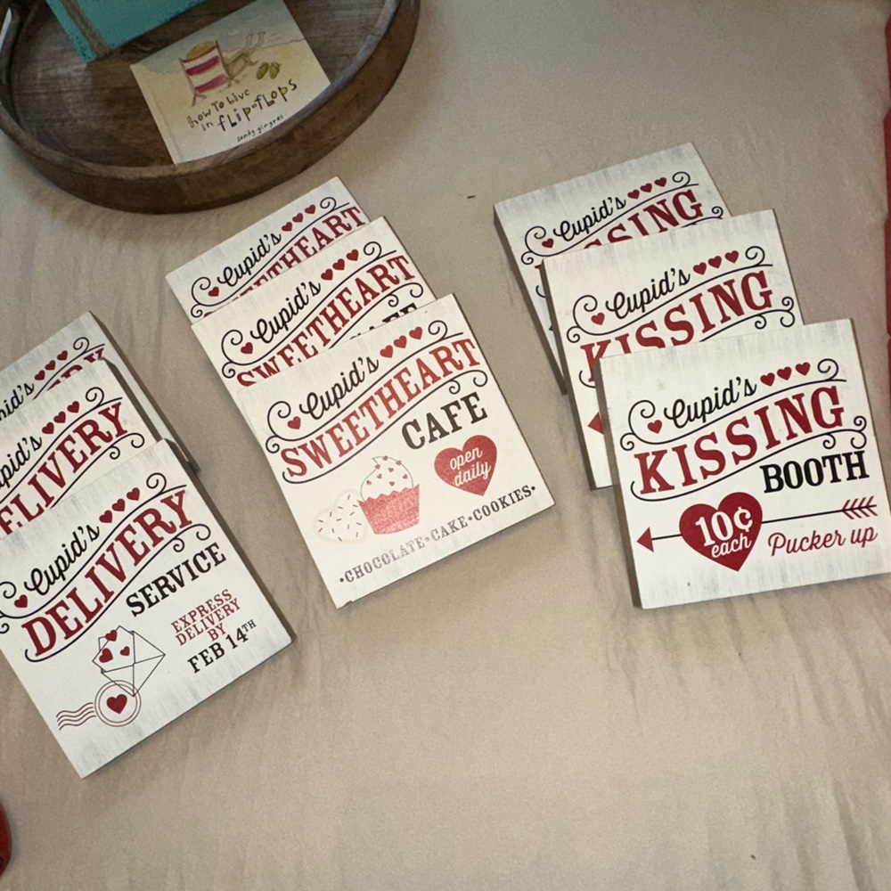 Valentine's Day signs